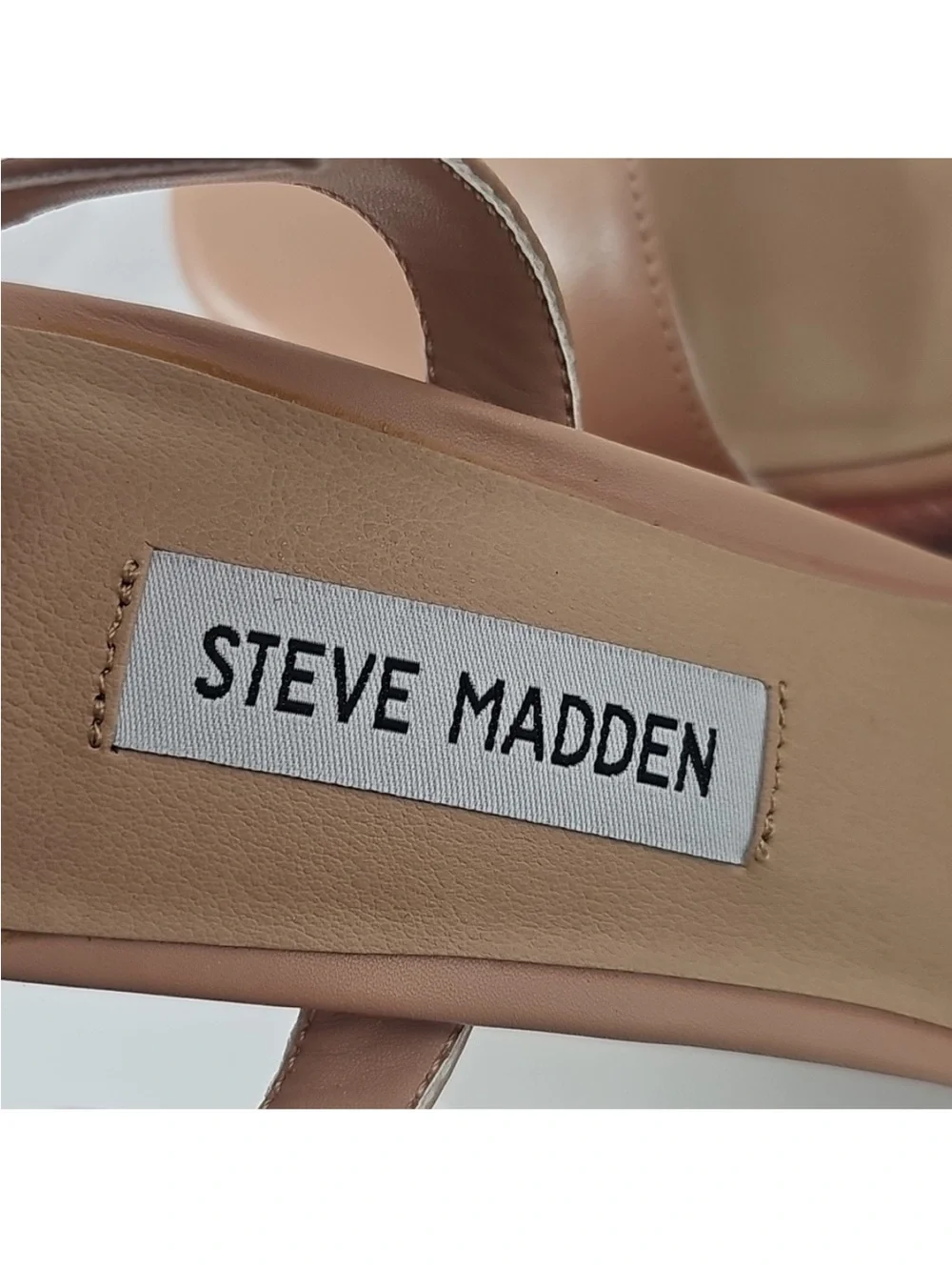 Steve Madden Tory Twist Wedge Sandals Rope Platform Ankle Strap Pink 8.5 NEW